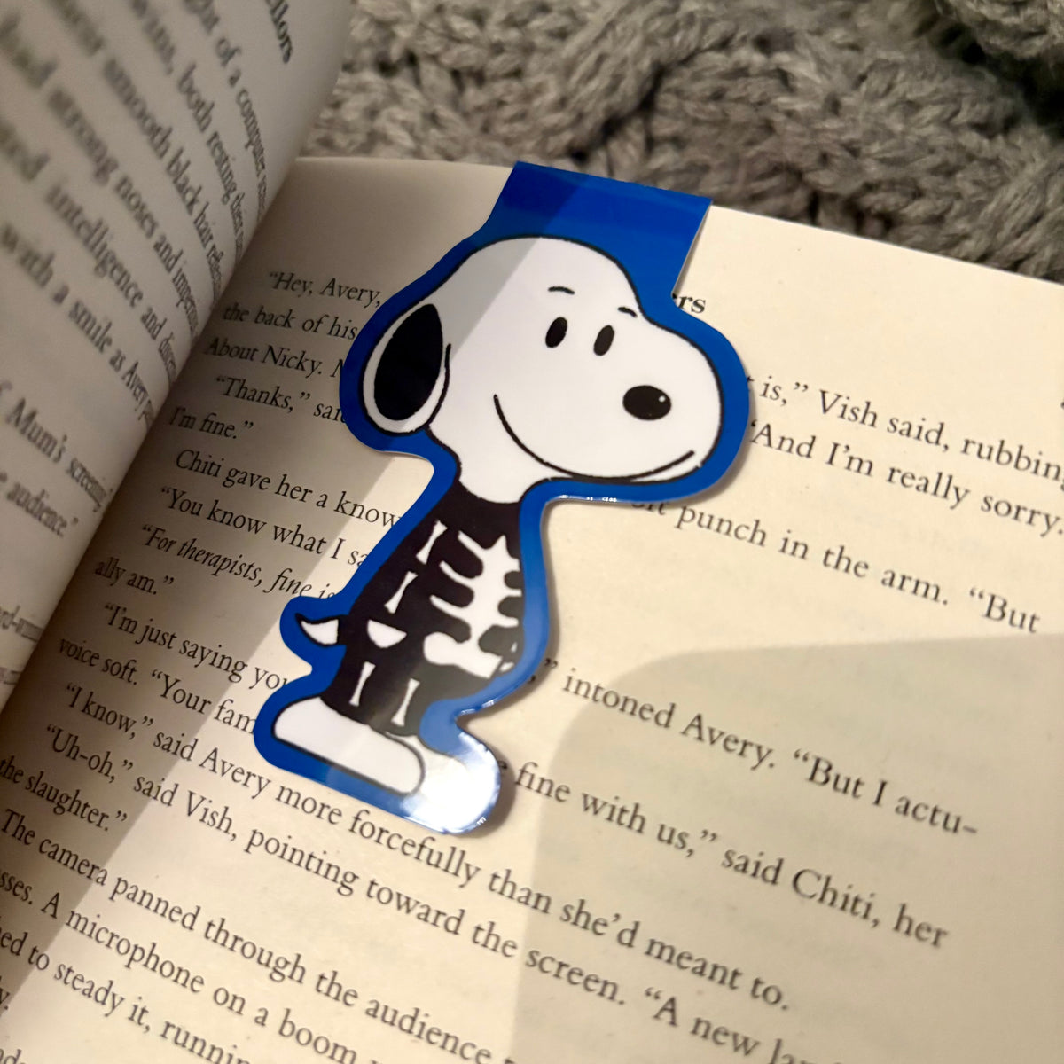 little dog phoebe bookmark