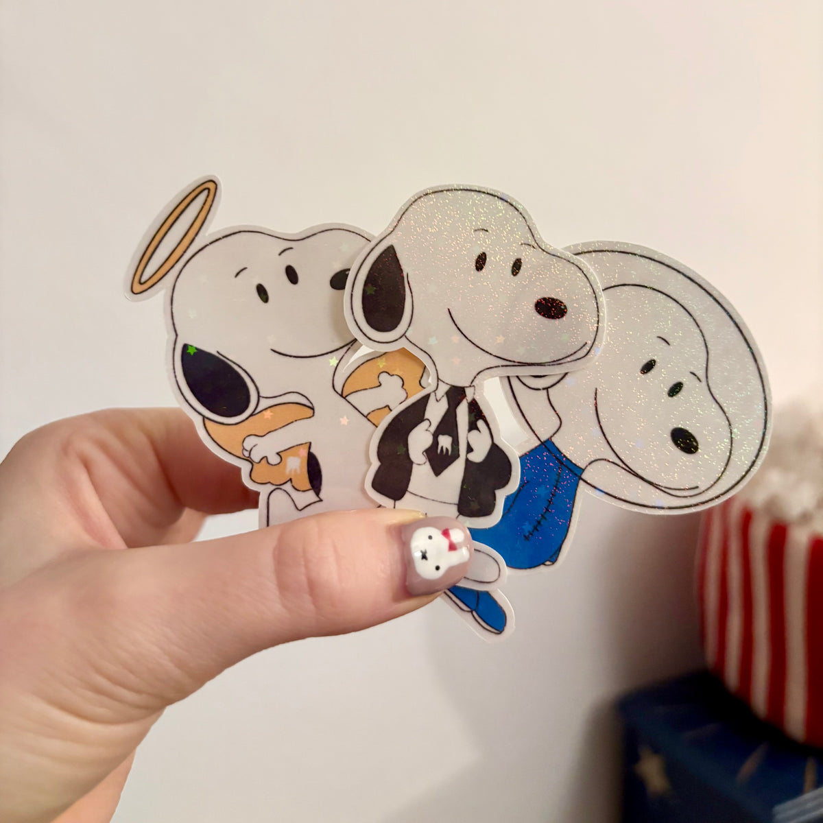 little dog boy genius sticker pack