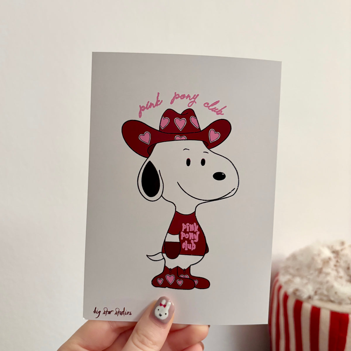 little dog chappell a6 print