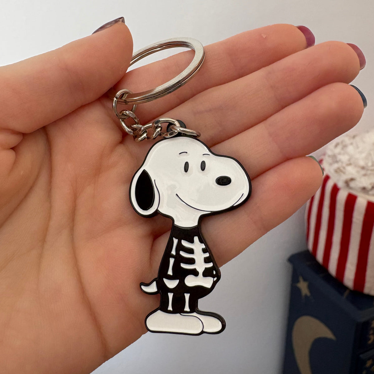 little dog phoebe keychain