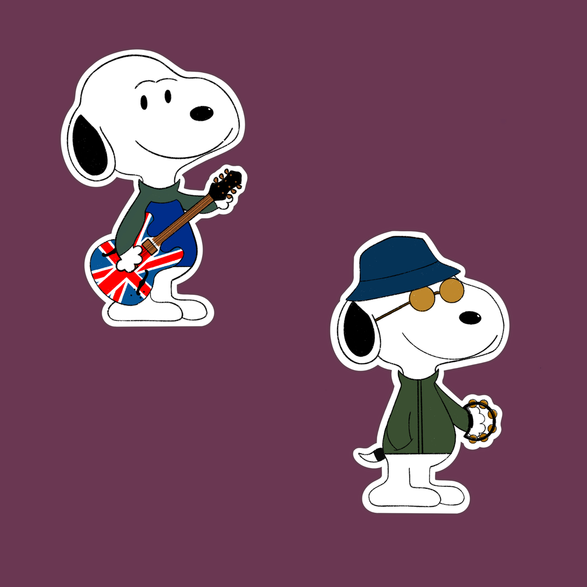 little dog oasis sticker pack