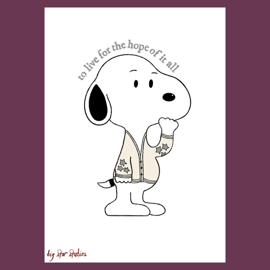 little dog taylor a5 print
