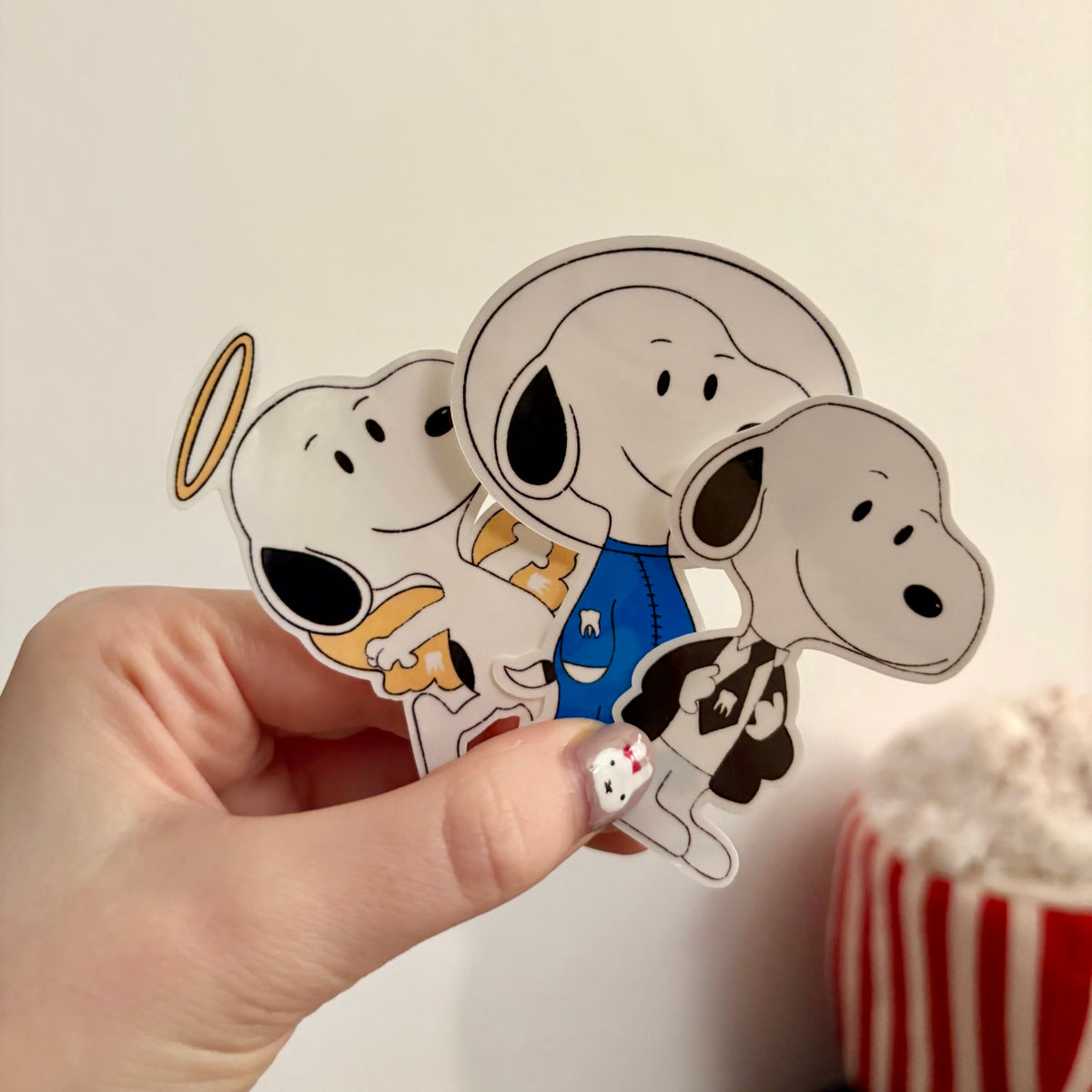 little dog boy genius sticker pack