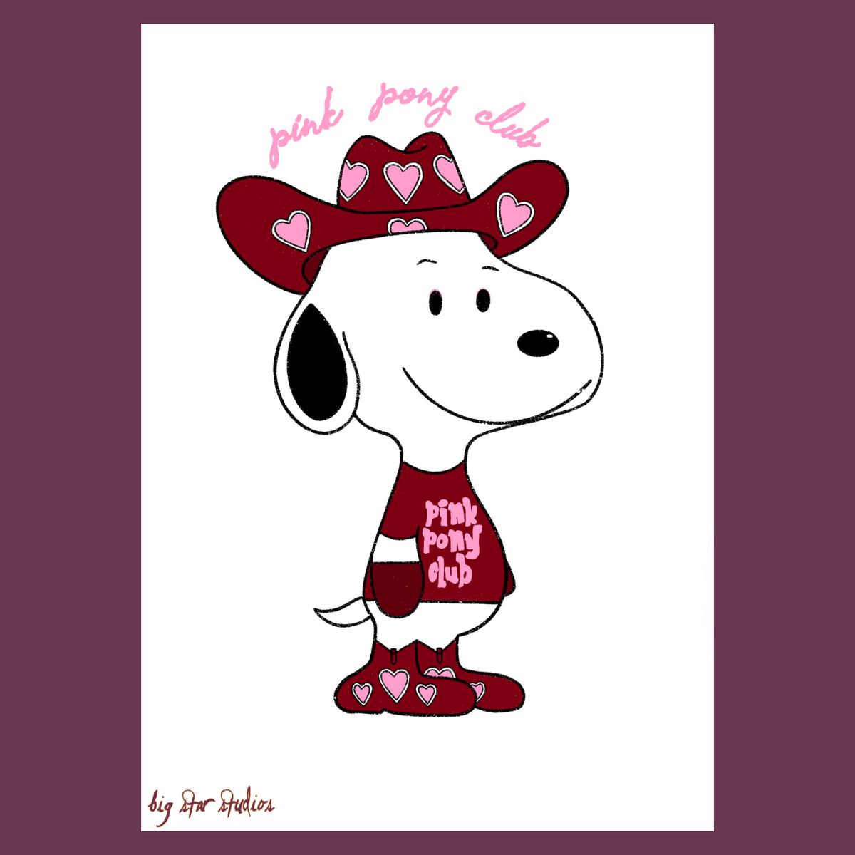 little dog chappell a5 print