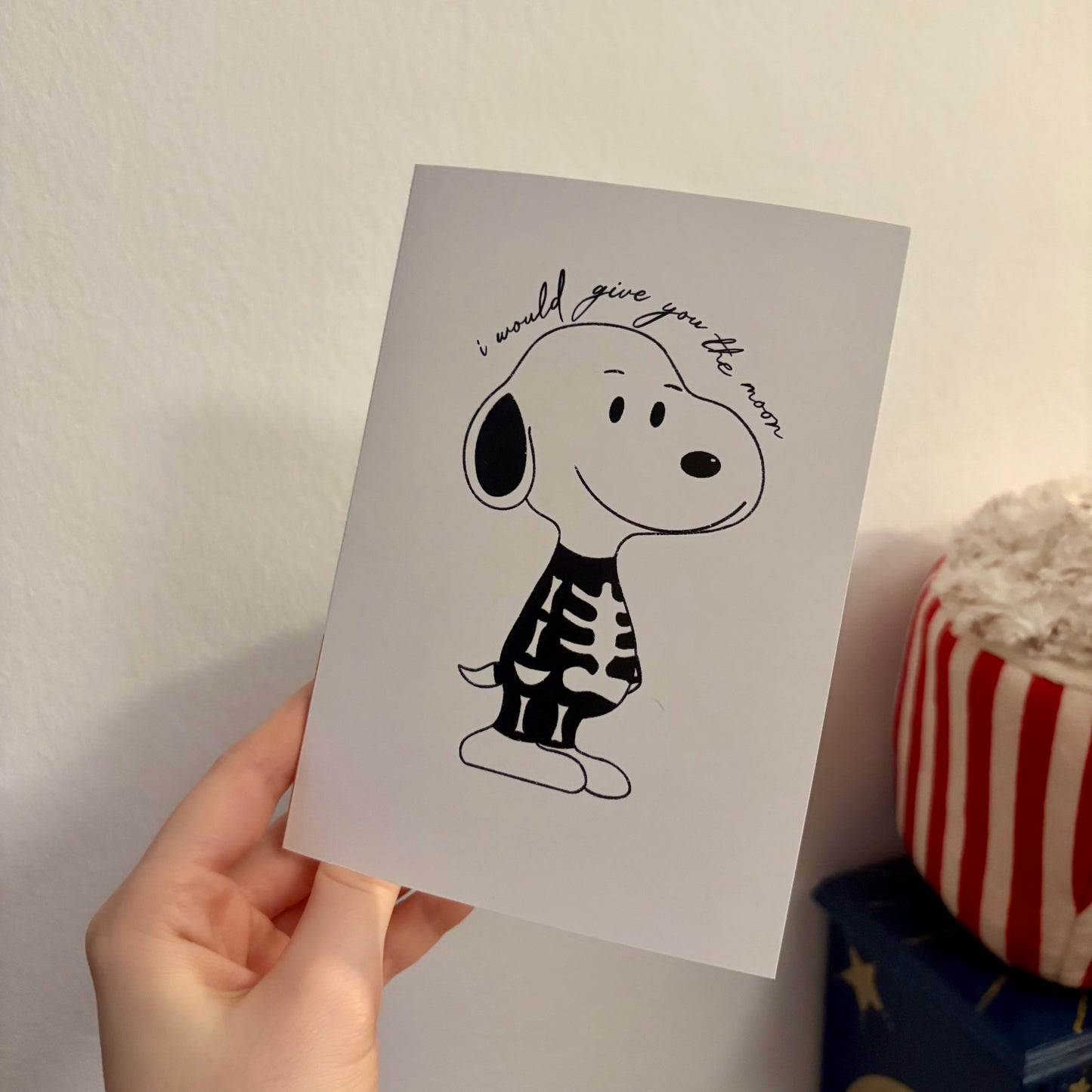 snoopy bridgers greeting card