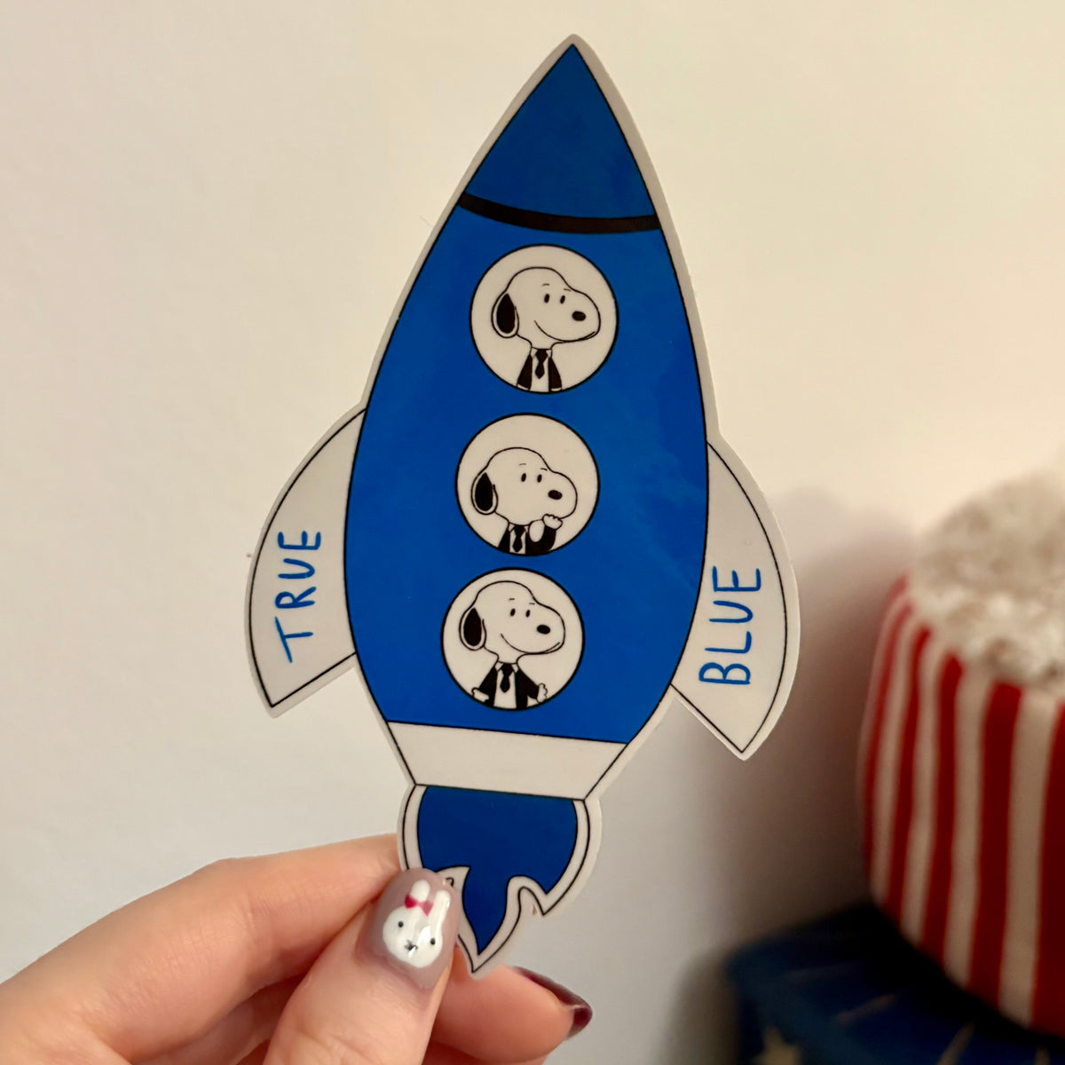 little dog boy genius sticker