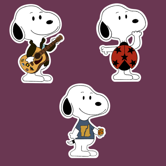 little dog noah sticker pack