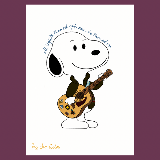little dog noah a5 print