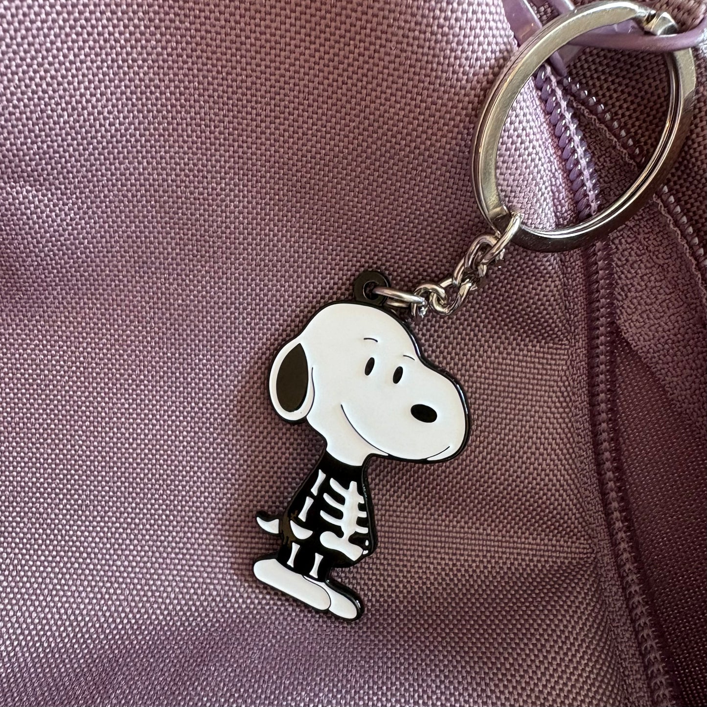 phoebe bridgers snoopy metal keychain