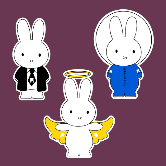 boygenius miffy sticker pack